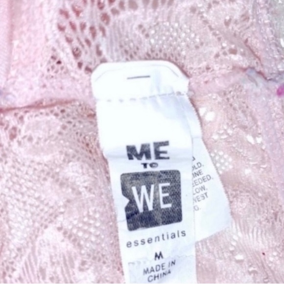 PacSun Me To We Bralette Sz M - Picture 3 of 3